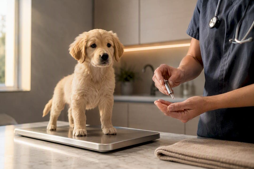 Clinic Backed 2, 4, 6, and 8 Week Deworming Plan for New Puppy Owners