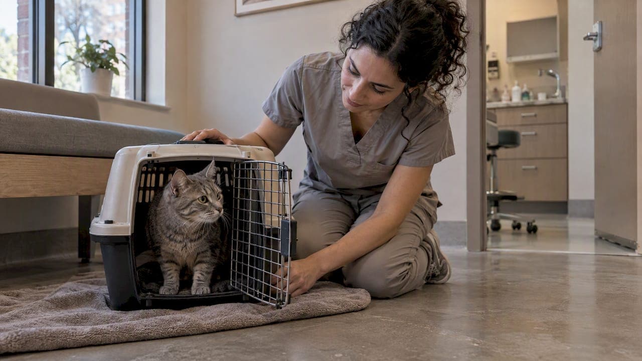 Cut Cat Vet Anxiety with Clinic Led Fear Free Plan and Bonqat